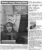 Photo of Deborah on the air